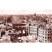 Admirality Arch London Palace View Real Photo Postcard