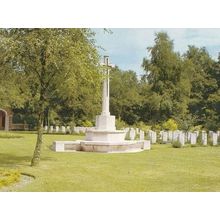 Overloon Engels Karkhof WW2 Monument Holland Military Grave Dutch Postcard
