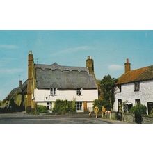 Bacton On Sea Abbey Corner Norfolk 1960s Postcard