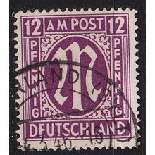 GERMANY Alliiert AmBri [1945] MiNr 0015 G ( O/used ) [01]