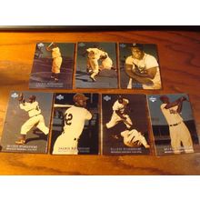 1996 Upper Deck, 7-Different Cards, Holo's, JACKIE ROBINSON, Dodgers