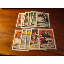 1990 Fleer, 13-Cards, Rc's/Stars/HOF, BO JACKSON/THOMAS, ++