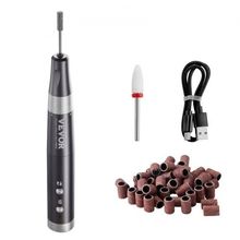 Electric Cordless Nail Drill, 30,000RPM Variable-Speed Rechargeable Nail E F...