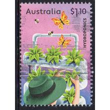 Australia 2021 Full Steam Ahead - Hydroponics $1.10 Sheet Used