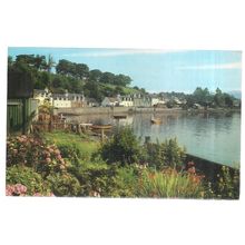 LOCKTON AND LOCH CARRON, ross-shire used postcard c.1977 =