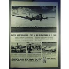 1956 Sinclair Extra Duty Triple X Motor Oil Ad, Eastern