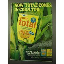 1971 General Mills Corn Total Cereal Ad