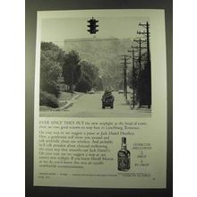 1972 Jack Daniel's Whiskey Ad - Since They Put