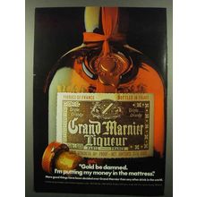 1974 Grand Marnier Liqueur Ad - Gold Be Damned