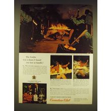 1962 Canadian Club Whisky Ad - The Limbo was a dance I found too hot to handle!