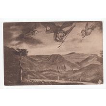 The Devil's Jumps Hindhead Surrey Postcard Local Publisher W Rollason