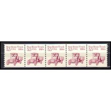 2125 5.5c Star Route Truck Very Fine MNH Dry Gum PNC 1/5 X0396