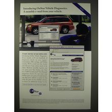 2005 GM OnStar Ad - Introducing OnStar Vehicle Diagnostics