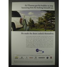 2005 GM OnStar Ad - Ed Thomas got his buddies to stop harassing him