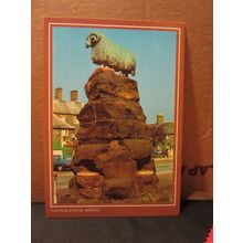THE RAM STATUE, MOFFAT, HIGHLAND, SCOTLAND unused postcard by Whiteholme #