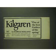 1974 Weybright and Talley Book Advertisement - Kilgaren by Isabelle Holland