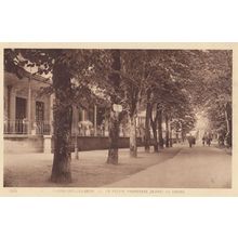 Plombieres Les Bains Promenade by Casino France Old Postcard