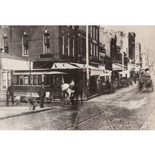 Metropolitan Horsecar Victorian Transport Washington USA Postcard