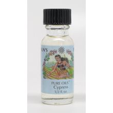 Cypress, Sun's Eye Body Grade Blended Oil, 1/2 Ounce Bottle