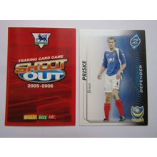 Brian Priske - Portsmouth Shoot Out 2005 2006 Magic Box Football Card (EF1)