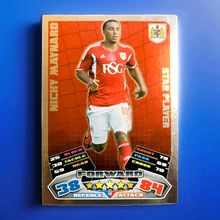 NICKY MAYNARD #54 NPOWER Championship Match Attax 2011/12 BRISTOL CITY