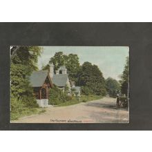 Postcard Leicestershire Woodhouse The Fountain 1907