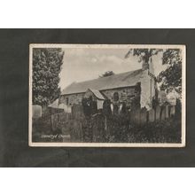 Postcard Wales Llanelltyd Church