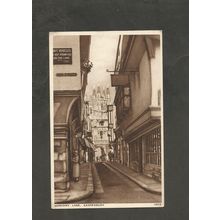 Postcard Kent Canterbury Mercery Lane