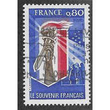 FRA 1977 0.80F 'FRENCH REMEMBERENCE' FINE USED (EBID61-861)