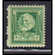 864 1c Henry Longfellow Fine MNH KA4055