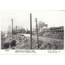 Reading Railway Station in 1865 Postcard