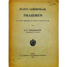 Plato's Samenspraak Phaedrus in het Nederlandsch Vertaald by Plato; Johann Chris