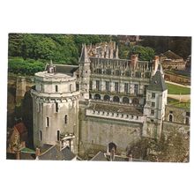 CHATEAUX DE LA LOIRE, AMBOISE , France unused postcard =