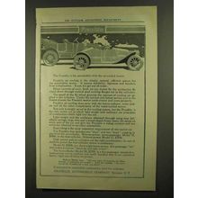 1911 Franklin Cars Ad - With the Air-Cooled Motor