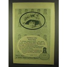 1911 Fairy Soap Ad - Children Like Fairy Soap
