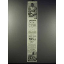 1913 Crisco Shortening Ad - A New Kind of Pastry