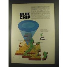 1972 Utah Power Ad - Blue Chip