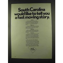 1972 South Carolina State Development Ad - Tell Story