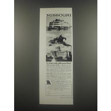 1959 Missouri Tourism Ad - A state-wide Pleasure land