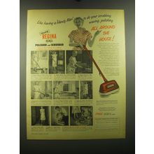 1953 Regina Polisher and Scrubber Ad - Like having a Handy Man