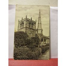 ORMSKIRK CHURCH, LANCASHIRE unused antique postcard by F Frith =