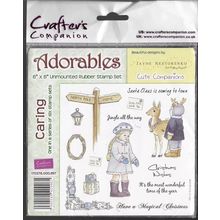 Crafter's Companion. Adorables Caring Stamp Set. Stamping Cardmaking Crafts
