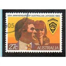 AUS 1983 27c 'AUSTRALIAN JAYCEES' FINE USED (EBID14-857)