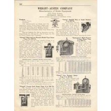 wright-austin company 1931 steam victor trap strainer vintage catalog
