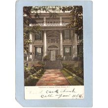 Rhode Island Bristol Residence Of Samuel P Colt Undivided Back UDB~162