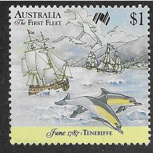 AUS 1987 $1.00 'TENERIFFE' FINE USED (EBID66-556)