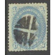 Used 92 1c Benjamin Franklin Average Plus S0017
