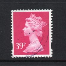 Elizabeth II - 1996 - 39p Bright Magenta, Elliptical Definitive, Used