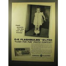 1960 General Electric Flashbulb Ad - Pictures Like This