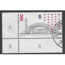 GER 1997 100pf '500TH ANN OF LEIPZIG FAIR (CORNER MARIN) FINE USED (EBID59-006)